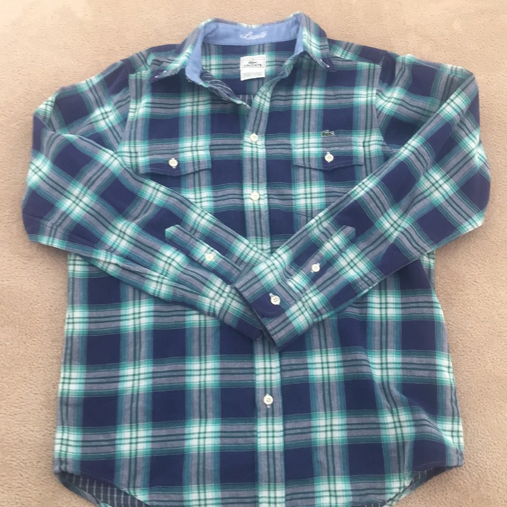 Boys LACOSTE button down shirt